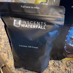 Sent cones for Inscents waterfall